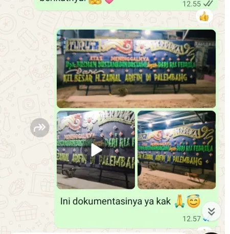 Pengiriman Papan Bunga Duka Gunung Sahari