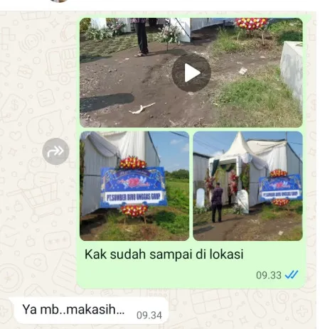 Pengiriman Karangan Bunga Gunung Sahari