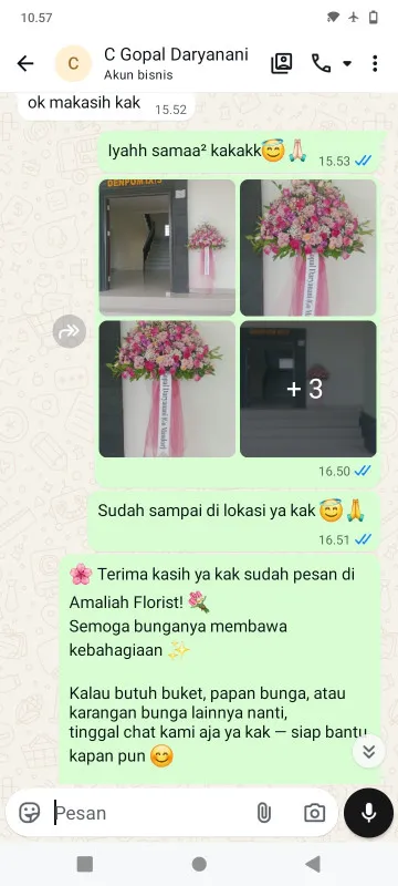 Pengiriman Karangan Bunga Gunung Sahari