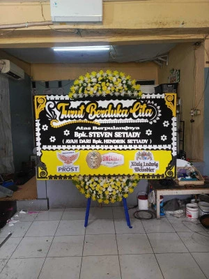 Papan Bunga di Gunung Sahari