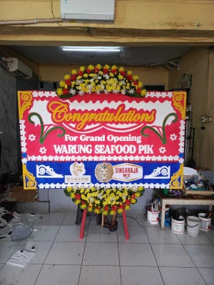 Papan Bunga di Gunung Sahari